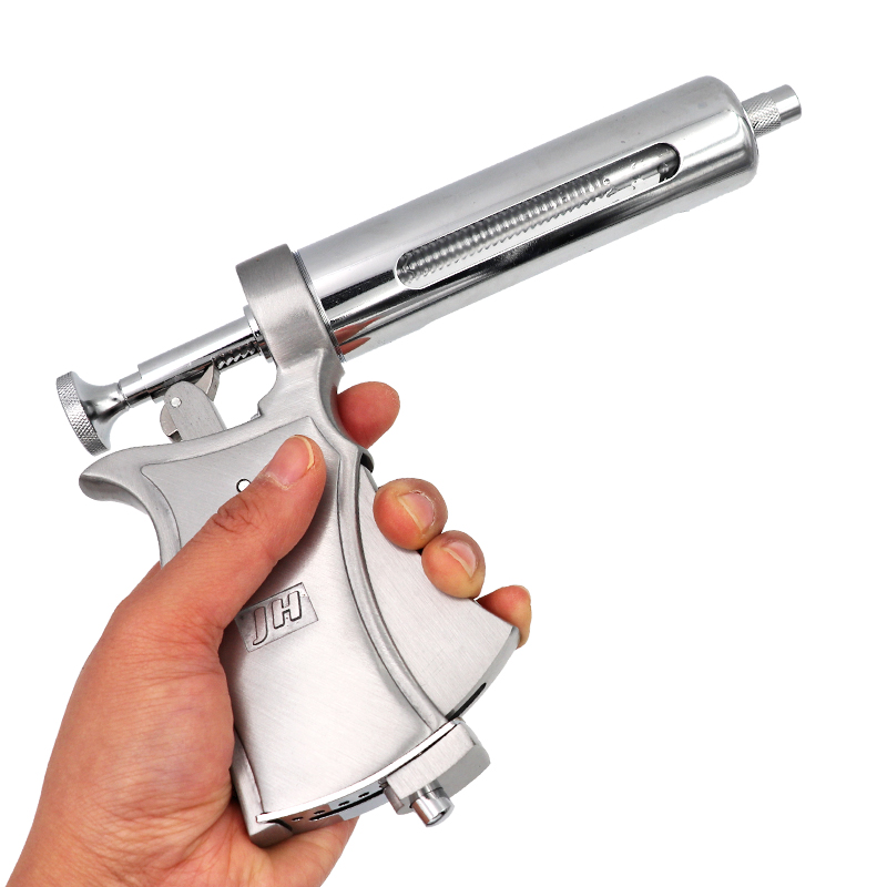 Veterinary Syringe Gun - 50ml Verstelbare Continue Spuitpistool Semi-automatische Metalen