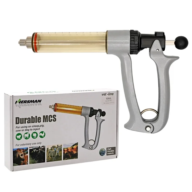 Veterinary Syringe Gun - 25/50 ml Semi-automatische Veterinaire Continue Spuit