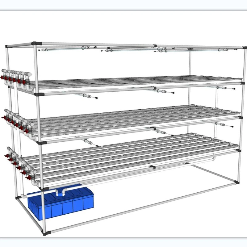 Hydroponic Nft Channel - Fabricage Produceren Verticaal Hydrocultuursysteem Pvc Nft