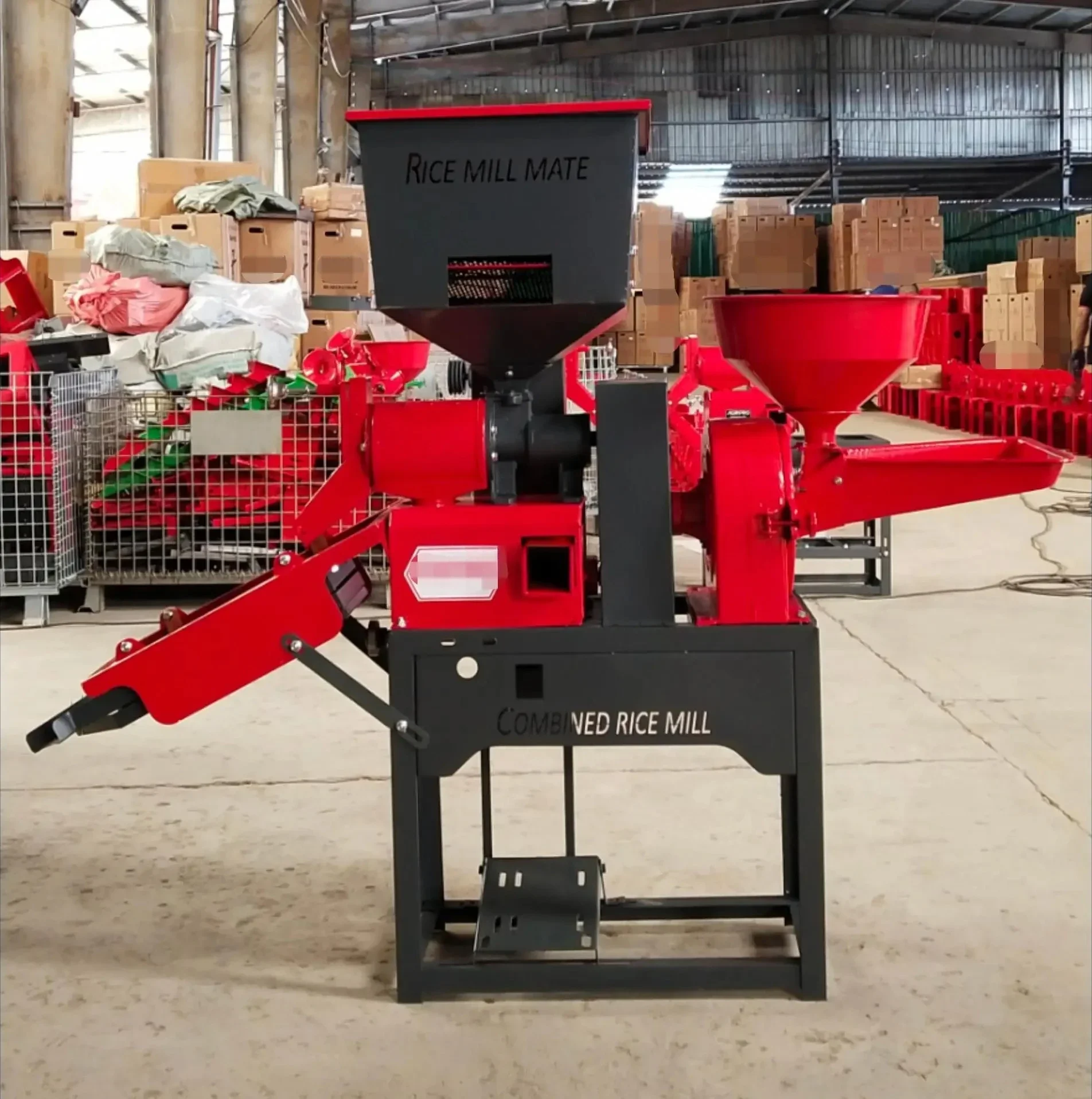 Agriculture Farming Rice - Gloednieuwe multifunctionele rijstmolen Motor Motor Thuis