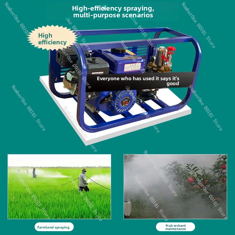 Agriculture Farming Types - Drie-cilinder hogedruk elektrische spuitmachine voor gewasbespuiting,
