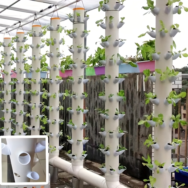 Hydroponic Nft Channel - 10set DIY Hydrocultuur Potten voor Hydrocultuur