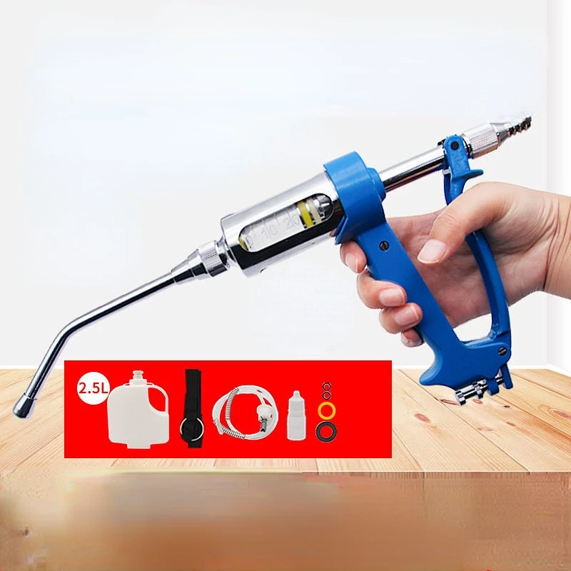 Veterinary Syringe Gun - Rvs Veterinaire Geneeskunde Dispenser Gun Type