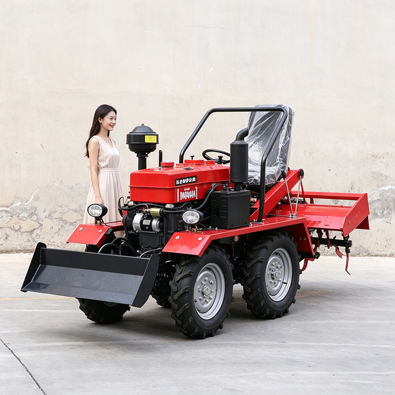 Farming Farmer - Op maat gemaakte boerenvriendelijke vierwieltractor, rotorkopeg,