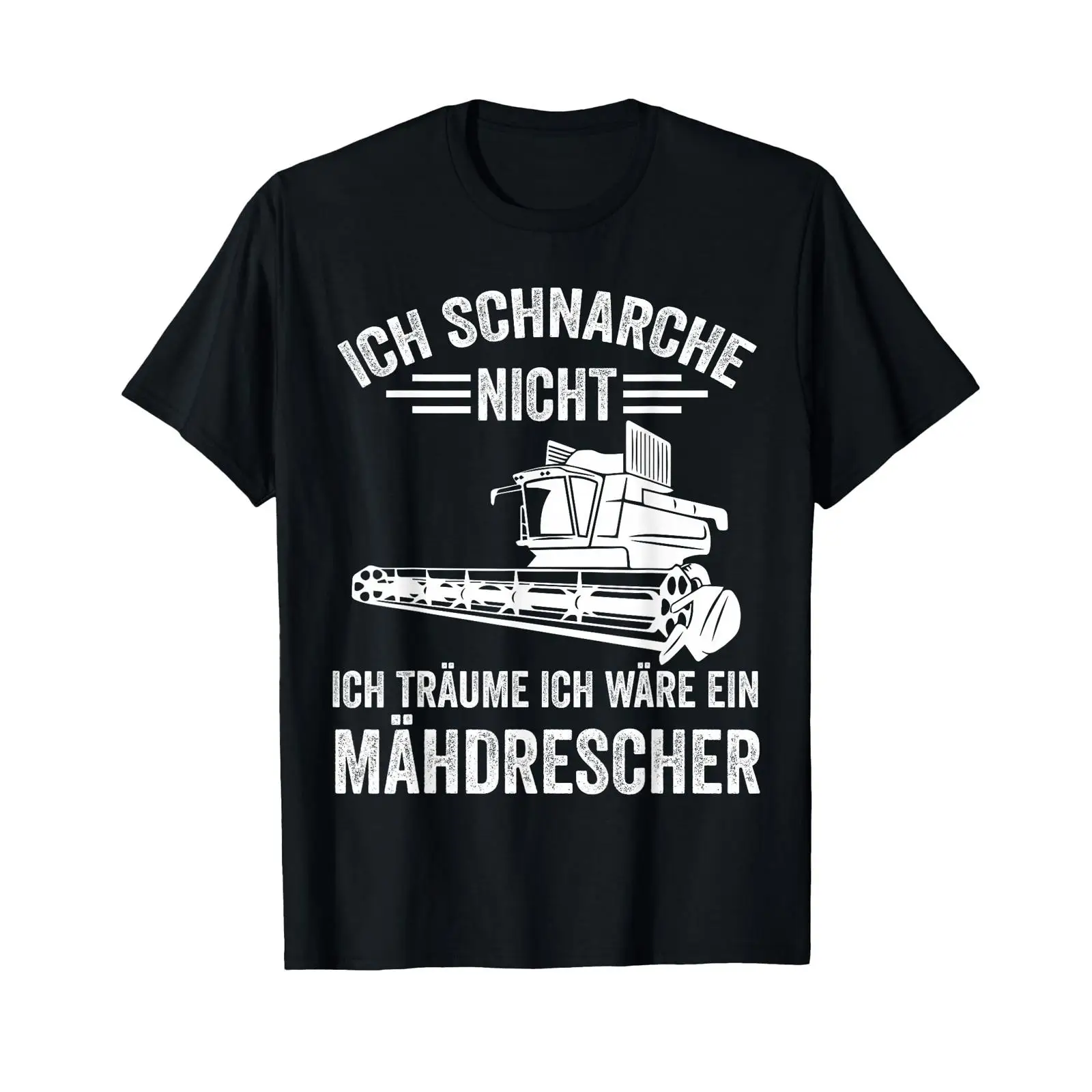 Farming Slogans For Agriculture - Grappige Duitse slogan Combine Harvester T-shirt