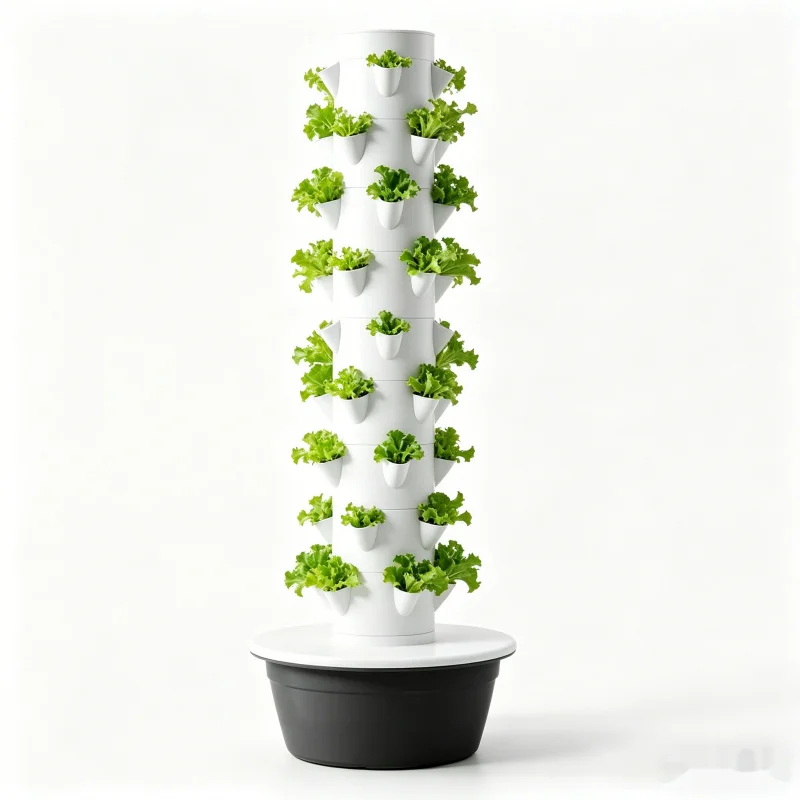 Hydroponic Nft Channel - Slimme Verticale Hydroponische Toren 9-Laags Aeroponisch
