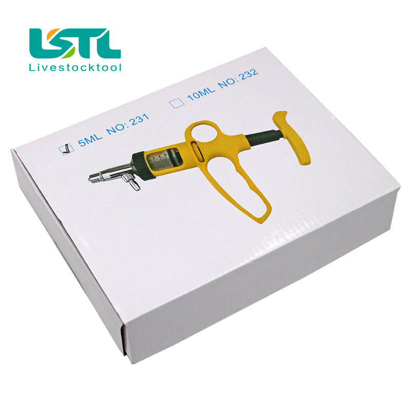 Veterinary Syringe Gun - 5Ml Veterinaire Drench Gun Dier Continue