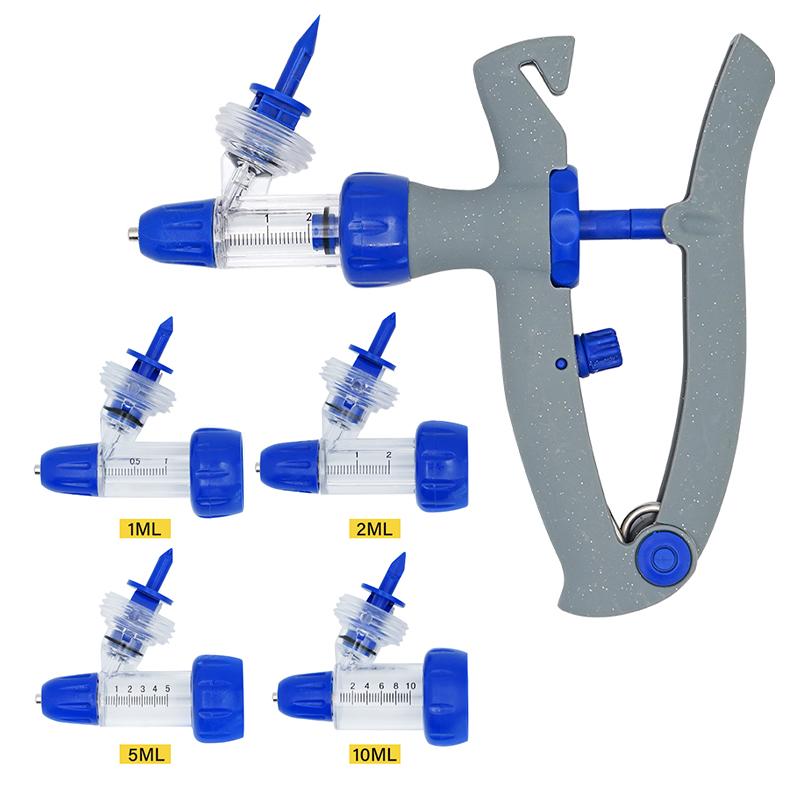 Veterinary Syringe Gun - 1/2/5/10Ml Automatische Veterinaire Continue Spuit Dier