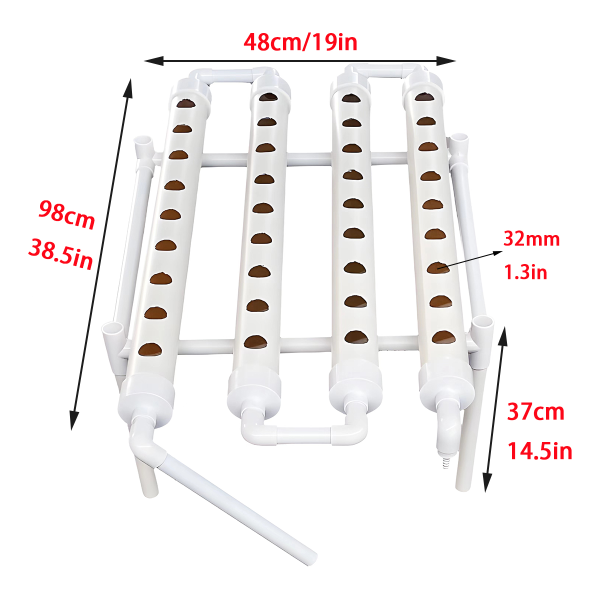 Hydrocultuur Kweeksysteem Kits - Hydroponic Nft Channel recensie en prijs