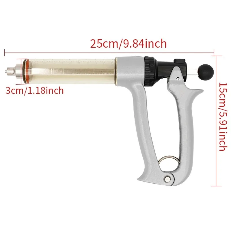 25/50 ml Semi-automatische Vet - Veterinary Syringe Gun recensie en prijs