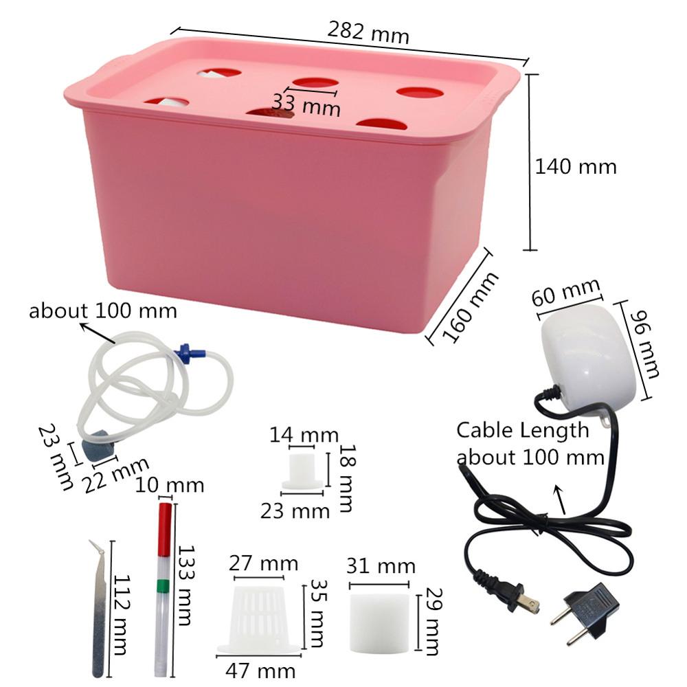 1 Set 6 Gat Plant Hydrocultuur - Hydroponic Nft Channel recensie en prijs