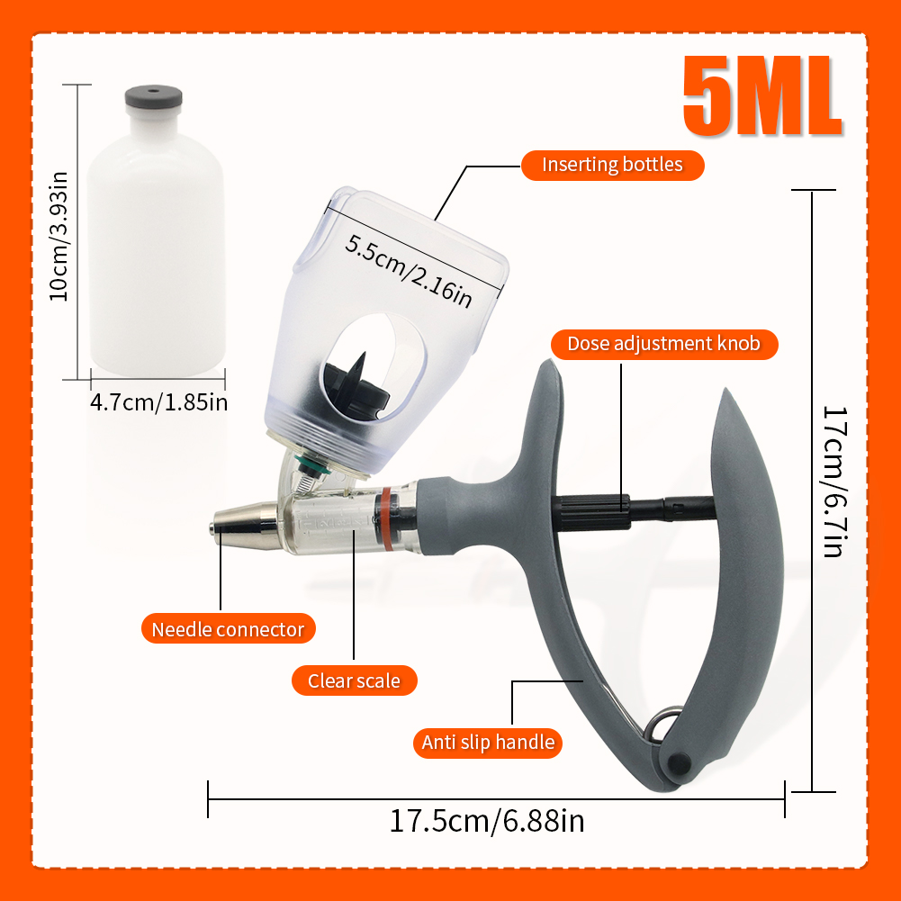 2/5 ml Automatische Spuit Gevo - Veterinary Syringe Gun recensie en prijs