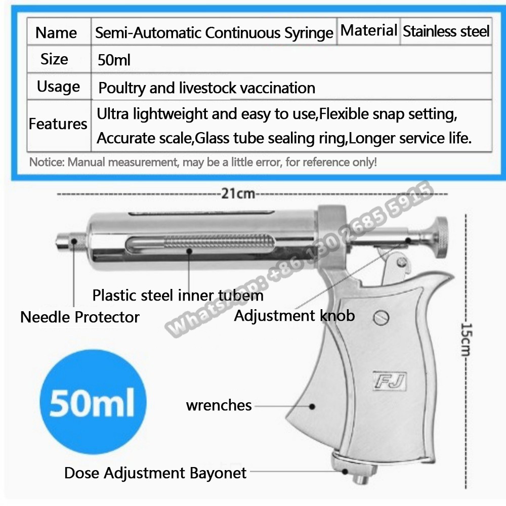 1 Pc Veterinaire Dier Continue - Veterinary Syringe Gun recensie en prijs