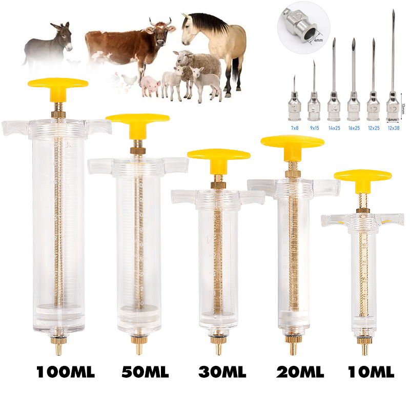 10/20/30/50/100 ml Verstelbare - Veterinary Syringe Gun recensie en prijs